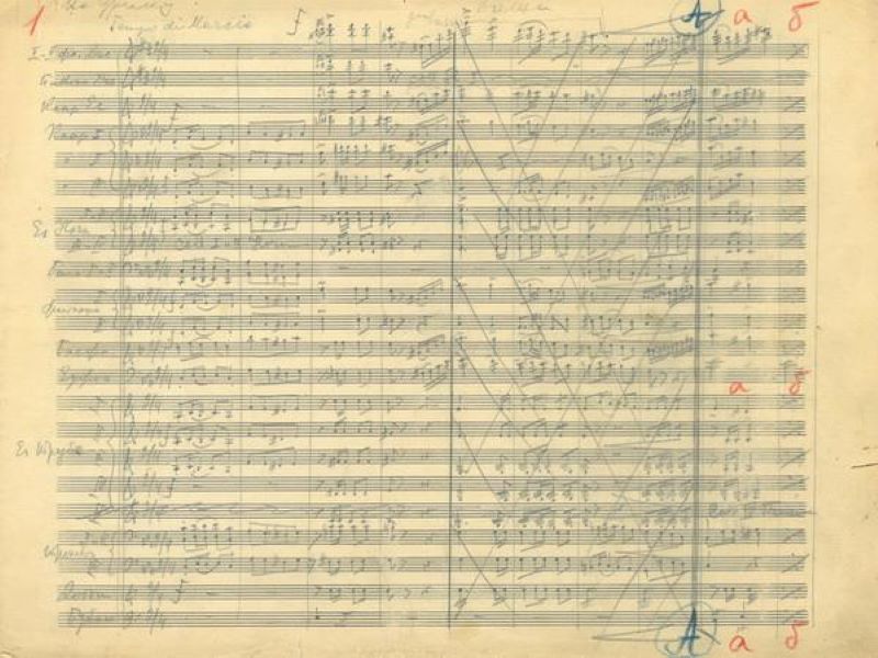 Mars na Drinu score 1915 Stanislav Binicki