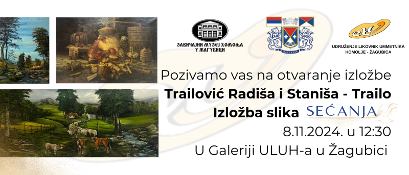 Izložba slika „Sećanja“ u Žagubici