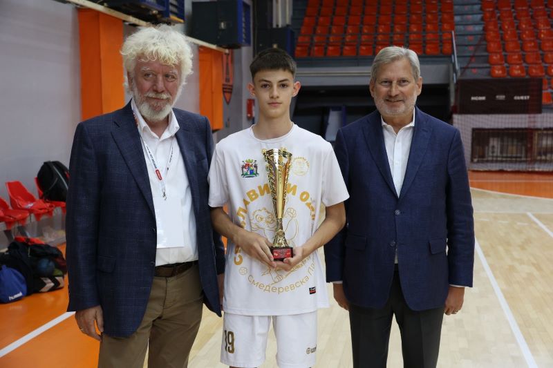 Zoran Blagojevic i Johanes Han i kapiten Metalplastike