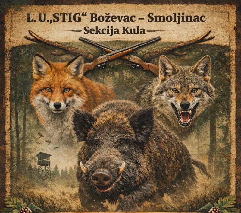 Tradicionalni lov na bradačku lisicu, divlju svinju i šakala 17. januara: Okupljanje lovaca u Kuli