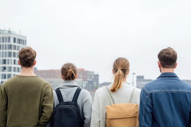 mladi ljudi studenti