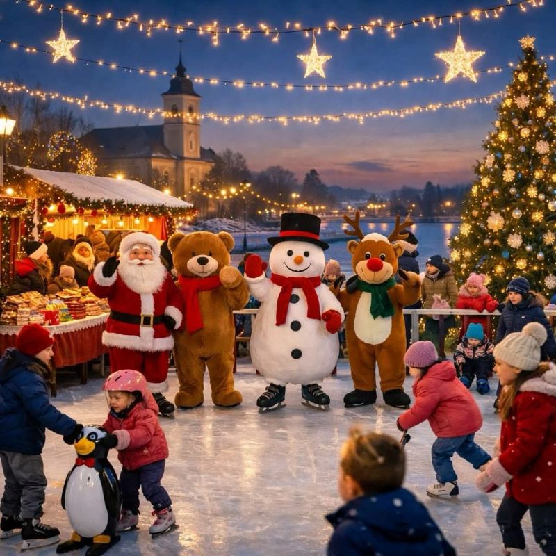 Zabava na Klizalištu u Velikom Gradištu donosi dva dana zimskog uživanja