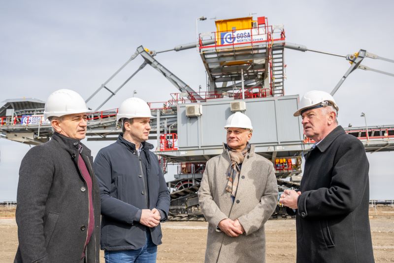 Završena montaža bandvagena na kopu „Drmno“: Nova oprema u EPS – više uglja i sigurnosti