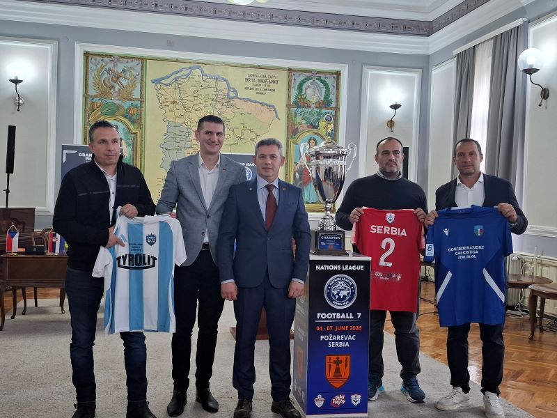 Potpisan ugovor o održavanju međunarodnog turnira „Liga nacija“ u fudbalu 7