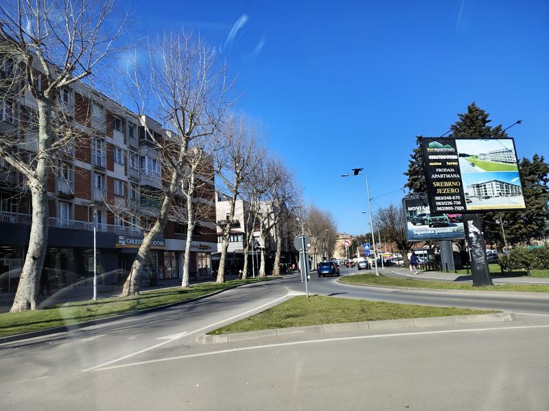 Vreme zima grad kruzni tok