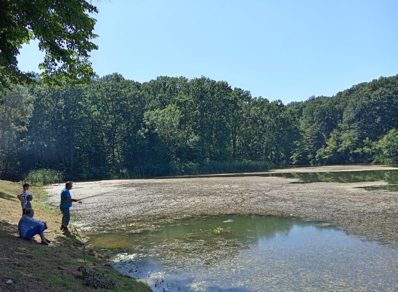 vreme jezero pecanje