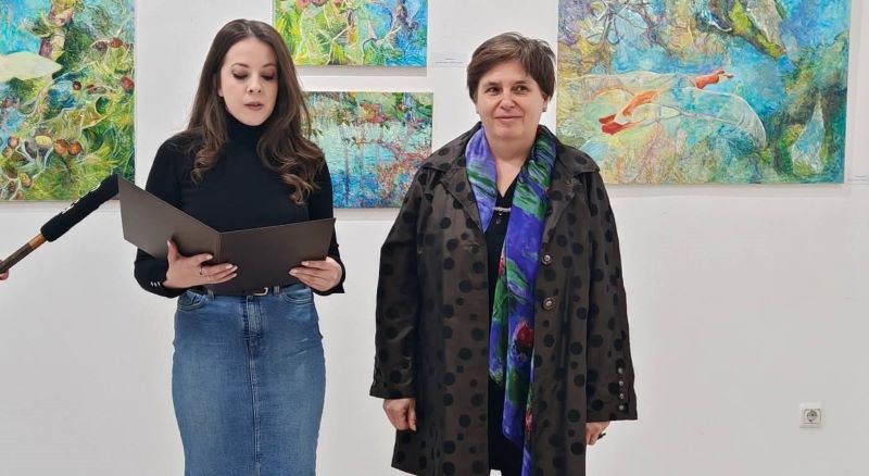 Otvorena izložba „Dodir Sunca“ – Nataša Budimlija Krstić