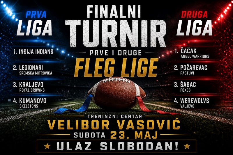 Finalni turnir prve i druge fleg lige u Požarevcu