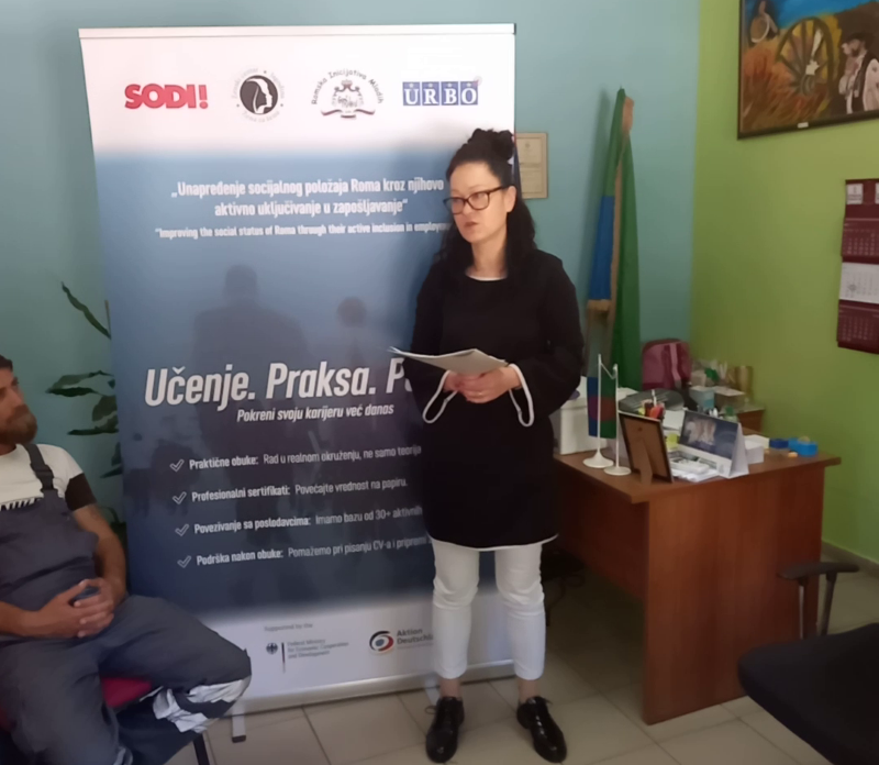 U Kostolcu održani Dani romske karijere: Podrška zapošljavanju, obukama i razvoju preduzetništva 10 Milena Milanović na Danima romske karijere u Kostolcu