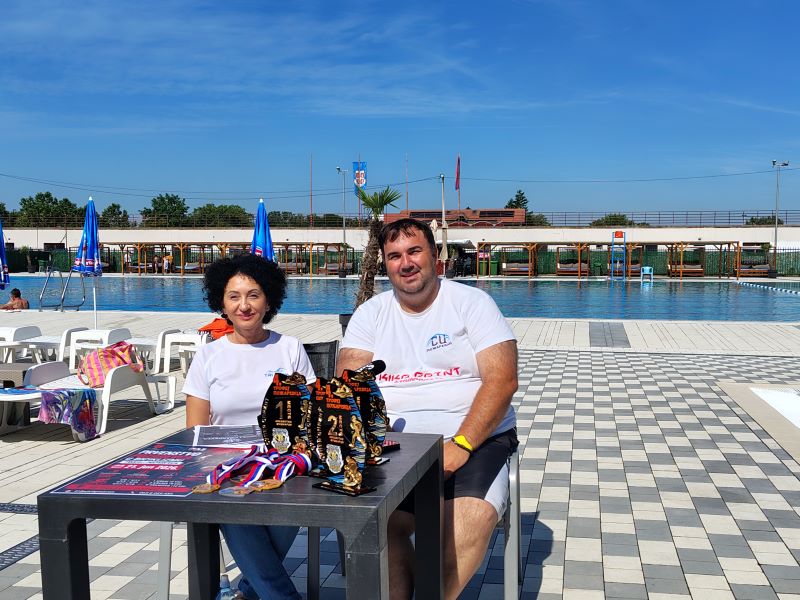 Konferencija na bazenu povodom triatlona i biciklističke trke „Trofej Požarevca“