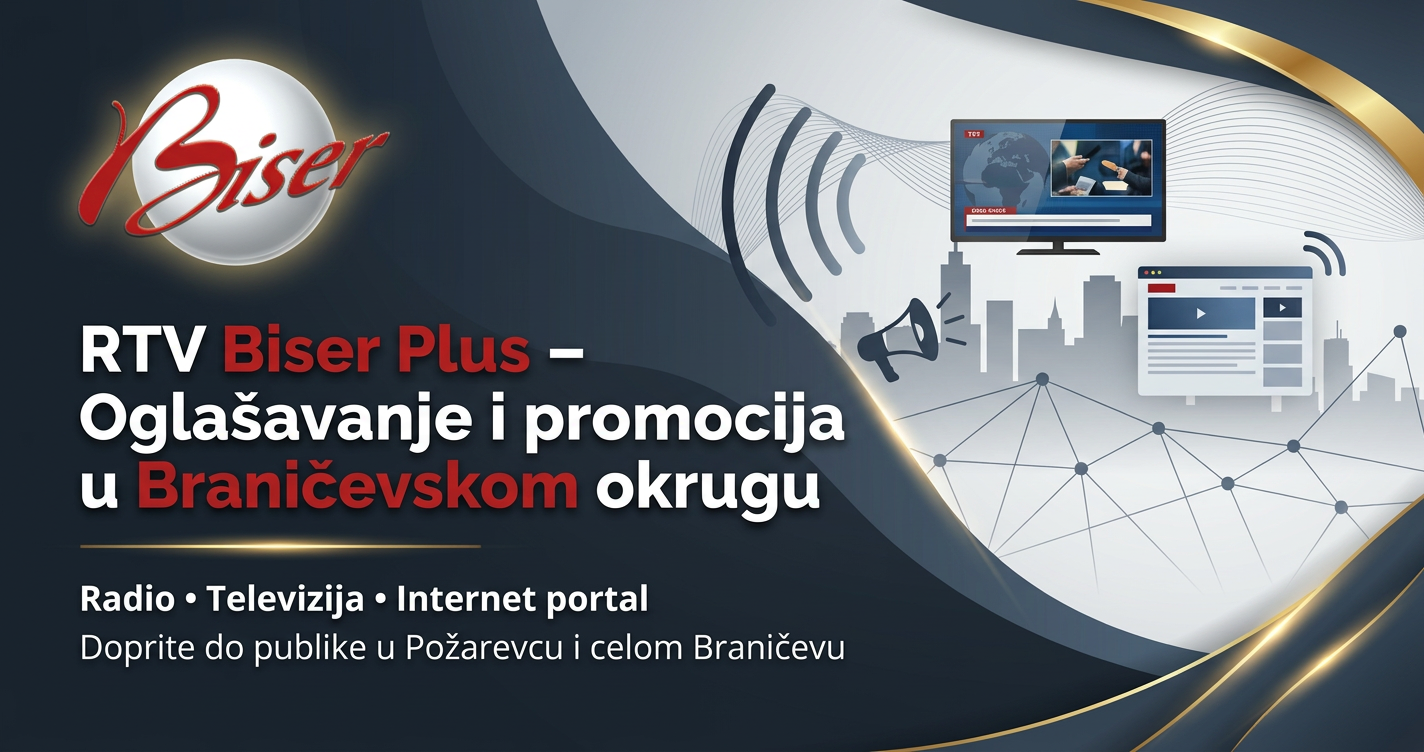 Reklamne usluge – TV, radio i internet portal Biser Požarevac 2