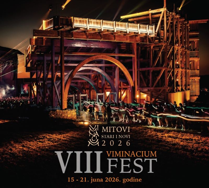 "VIII Viminacium Fest 2026 u Arheološkom parku Viminacium od 15. do 21. juna"