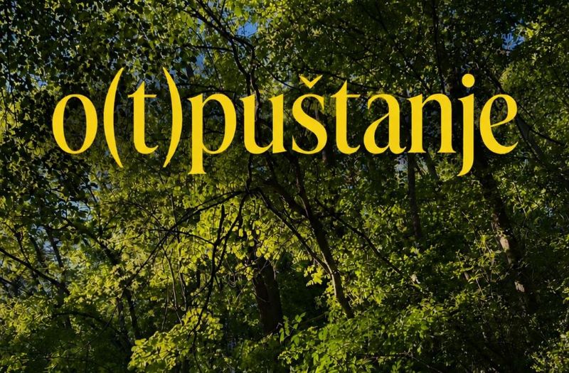 Plakat radionice „O(t)puštanje kroz slikanje i crtanje“ u Rabrovu
