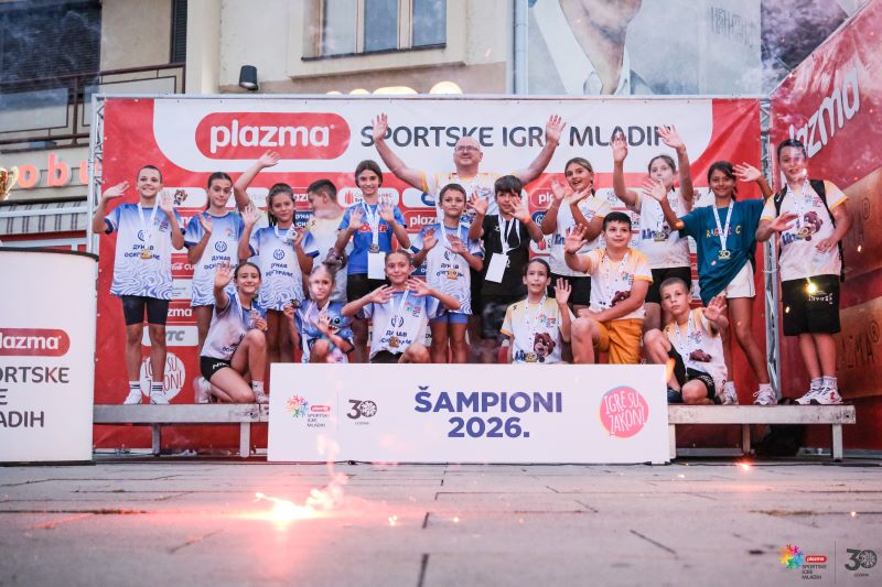 13. sezona Plazma Sportskih igara mladih u Srbiji