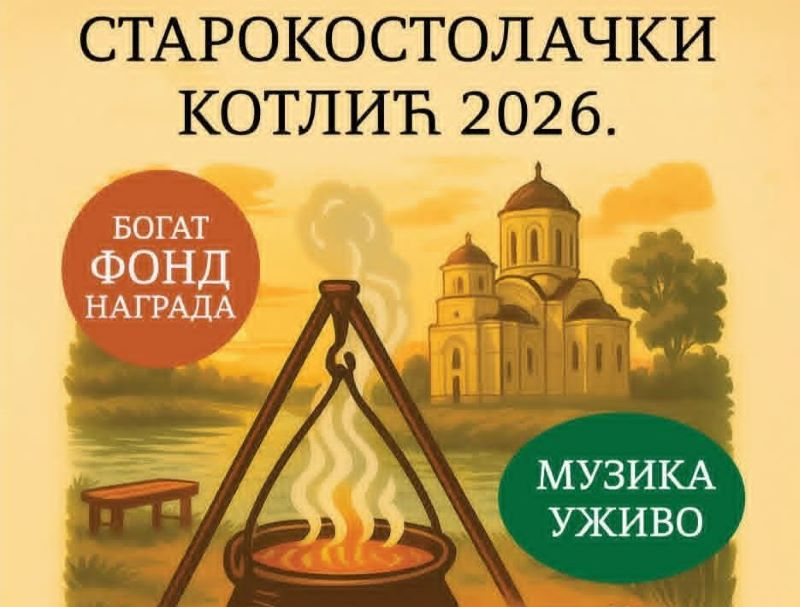 Starokostolački kotlić 2026: Prijave u toku za tradicionalno takmičenje u kuvanju riblje čorbe
