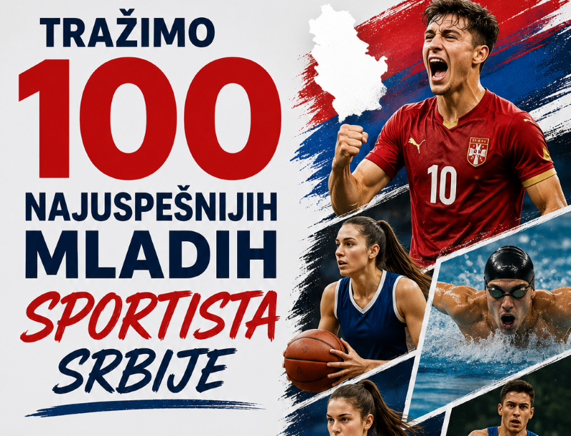 nacionalni projekat „100 najuspešnijih mladih sportista Srbije“