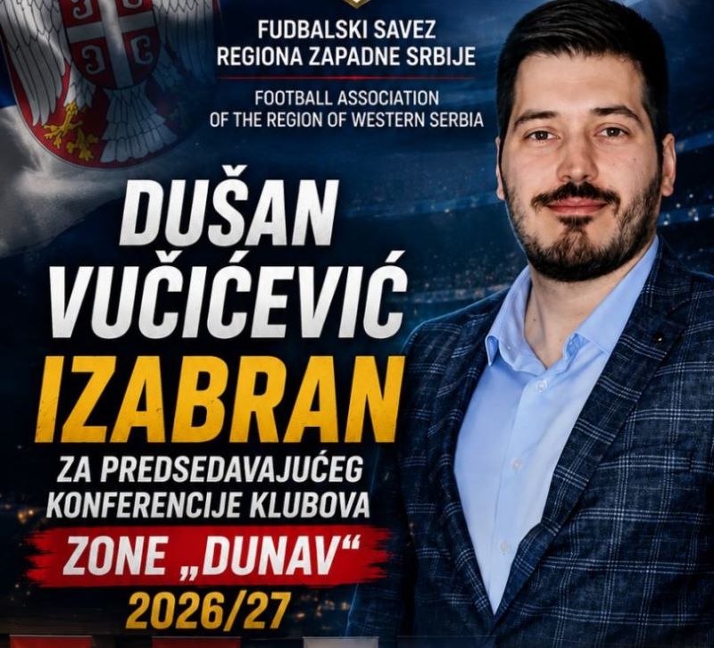 Konferencija klubova FSR Zapadne Srbije u Kostolcu pred početak sezone 2026/27.