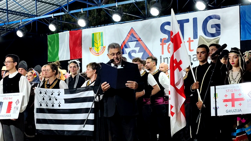 PREDSEDNIK NA OTVARANJU STIG FESTU