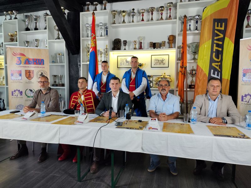 Govornici na konferenciji povodom 63. Ljubičevskih konjičkih igara u Požarevcu