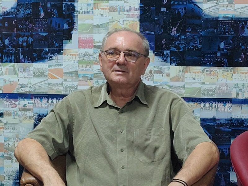 Novica Mitic, predsednik planinarskog drustva "Vukan"