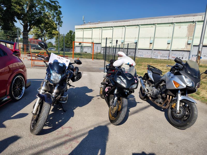 Road Crew Požarevac okupio ljubitelje automobila i motocikala u humanitarnoj akciji za Milicu i Jakšu 15 Motocikli na humanitarnom skupu Road Crew Požarevac