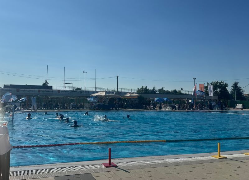 VK Požarevac je šampion druge vaterpolo lige Srbije! 4 Gradski bazen u Požarevcu tokom finala Druge vaterpolo lige Srbije