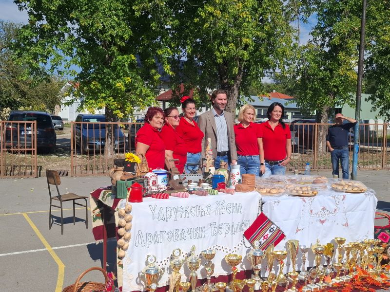 Održani šesti Miholjski susreti sela u Ćirikovcu 16 Štandovi sa tradicionalnim proizvodima na Miholjskim susretima sela u Ćirikovcu