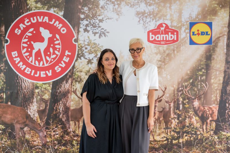 Bambi i Lidl kampanja Sačuvajmo Bambijev svet za zaštitu prirode
