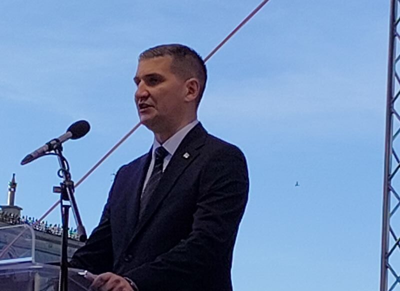 Svečanim defileom otvorene 63. Ljubičevske konjičke igre u Požarevcu (FOTO) 23 Gradonačelnik Saša Pavlović na otvaranju 63. Ljubičevskih konjičkih igara