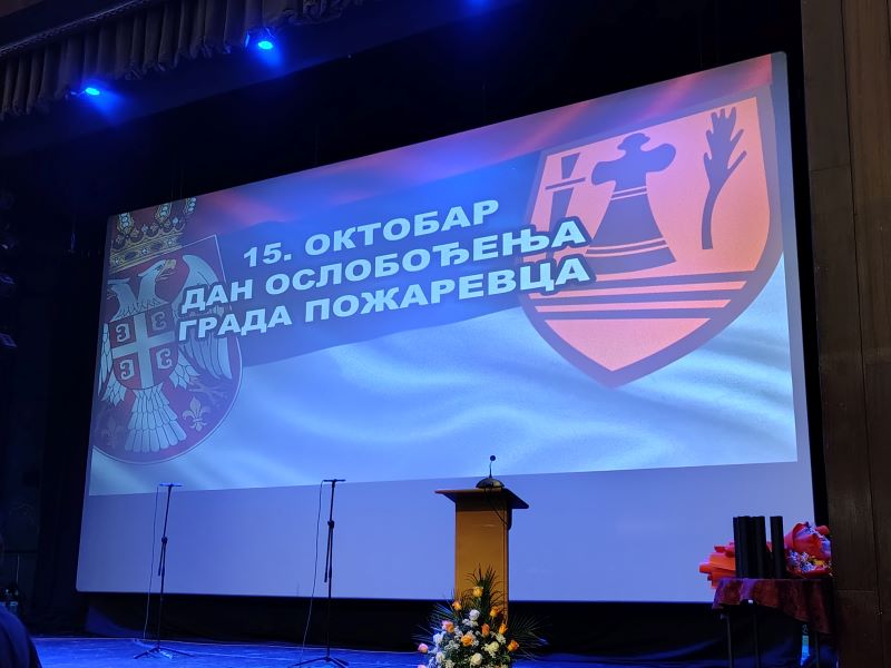 Požarevac obeležio Dan oslobođenja: Položeni venci i uručene Oktobarske nagrade 50 Svečani program povodom 15. oktobra, Dana oslobođenja grada Požarevca.