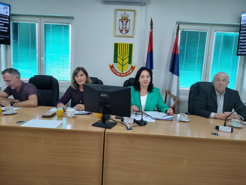 Sednica Skupštine opštine Malo Crniće na kojoj su usvojene odluke o nagradama za 2026. godinu