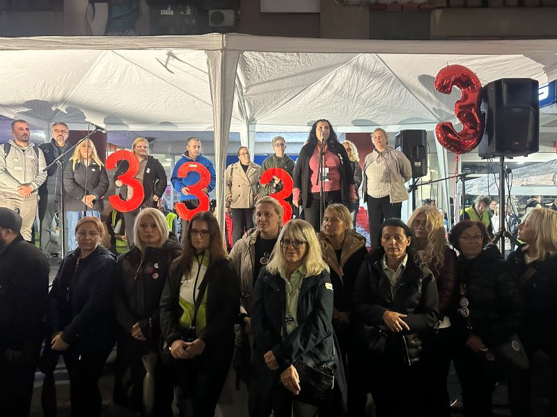 Predizborni skup liste„Studenti pobeđuju“ u Požarevcu: Govorilo se o zagađenju, zdravstvu i obrazovanju 23 Tanja Đorđević Hamidović na skupu u Požarevcu