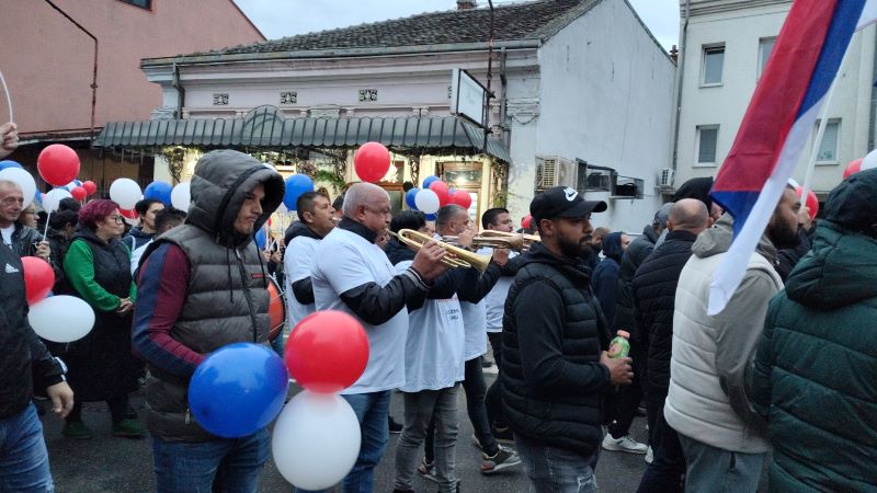 Mirna šetnja podrške listi „Aleksandar Vučić – Ujedinjena Srbija“ održana u Požarevcu 11